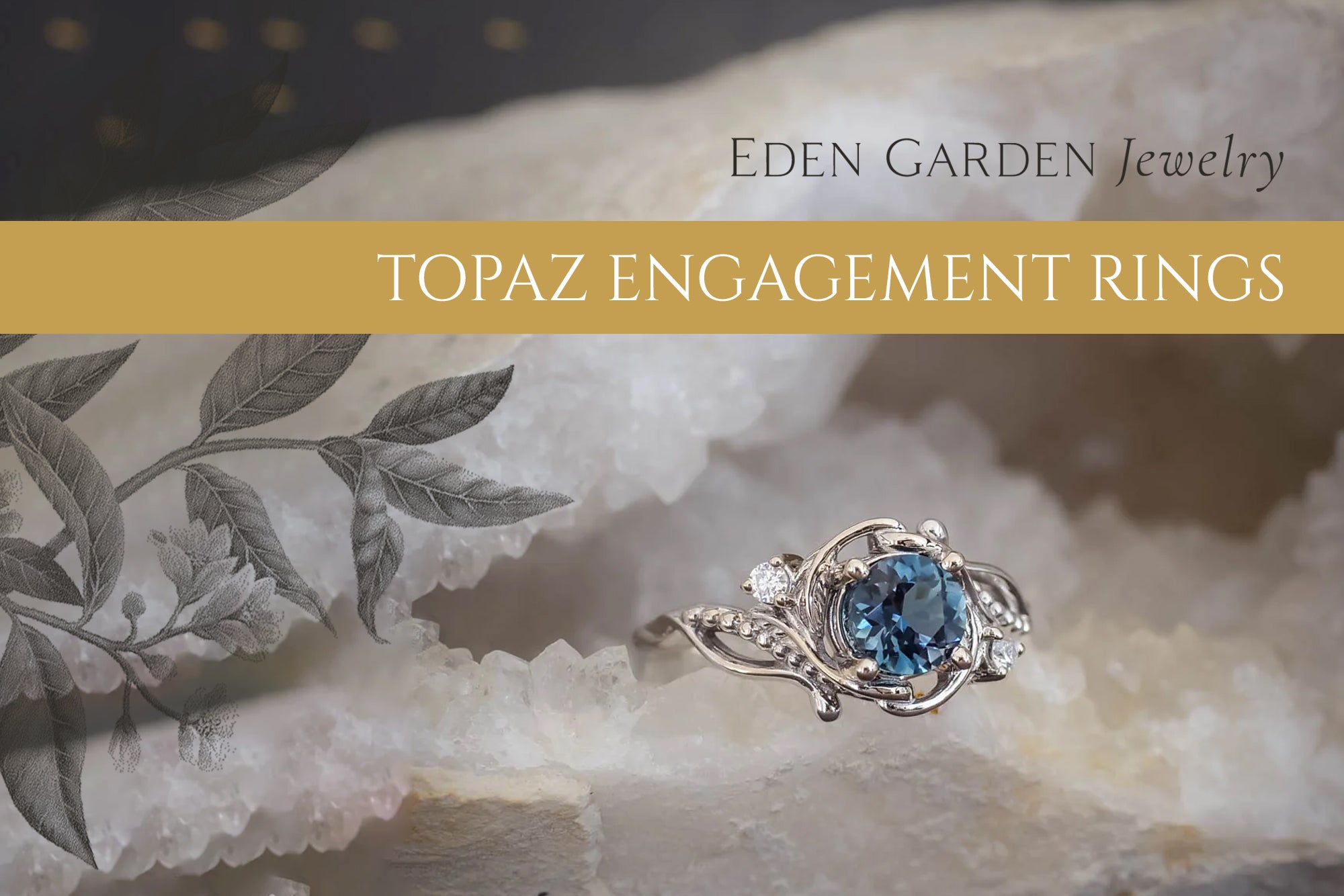 Topaz Engagement Rings