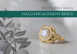 Halo Engagement Rings