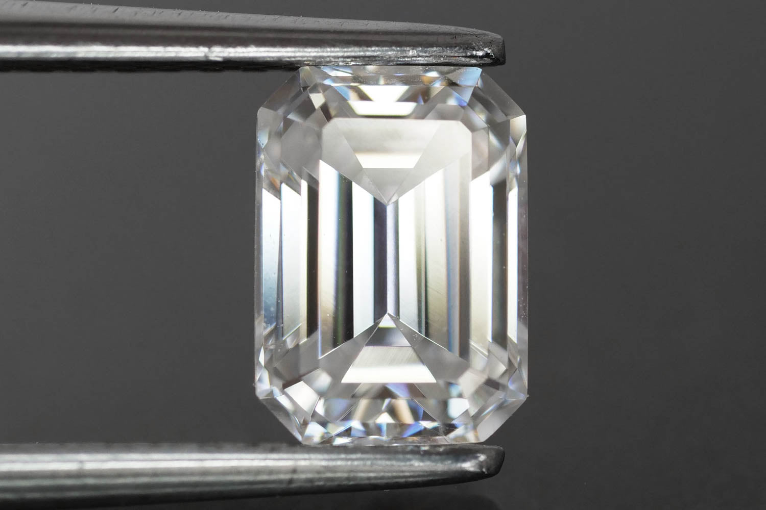 Emerald cut gemstones