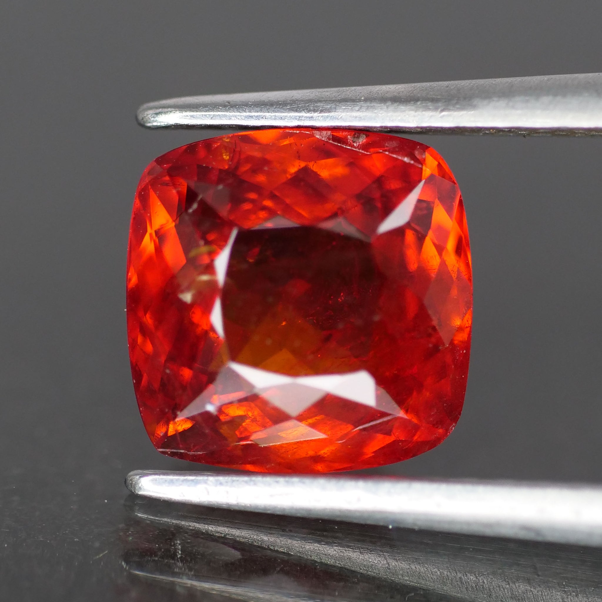 Garnet | natural, cushion cut, 7.5 mm, VS *2.5ct - Eden Garden Jewelry™