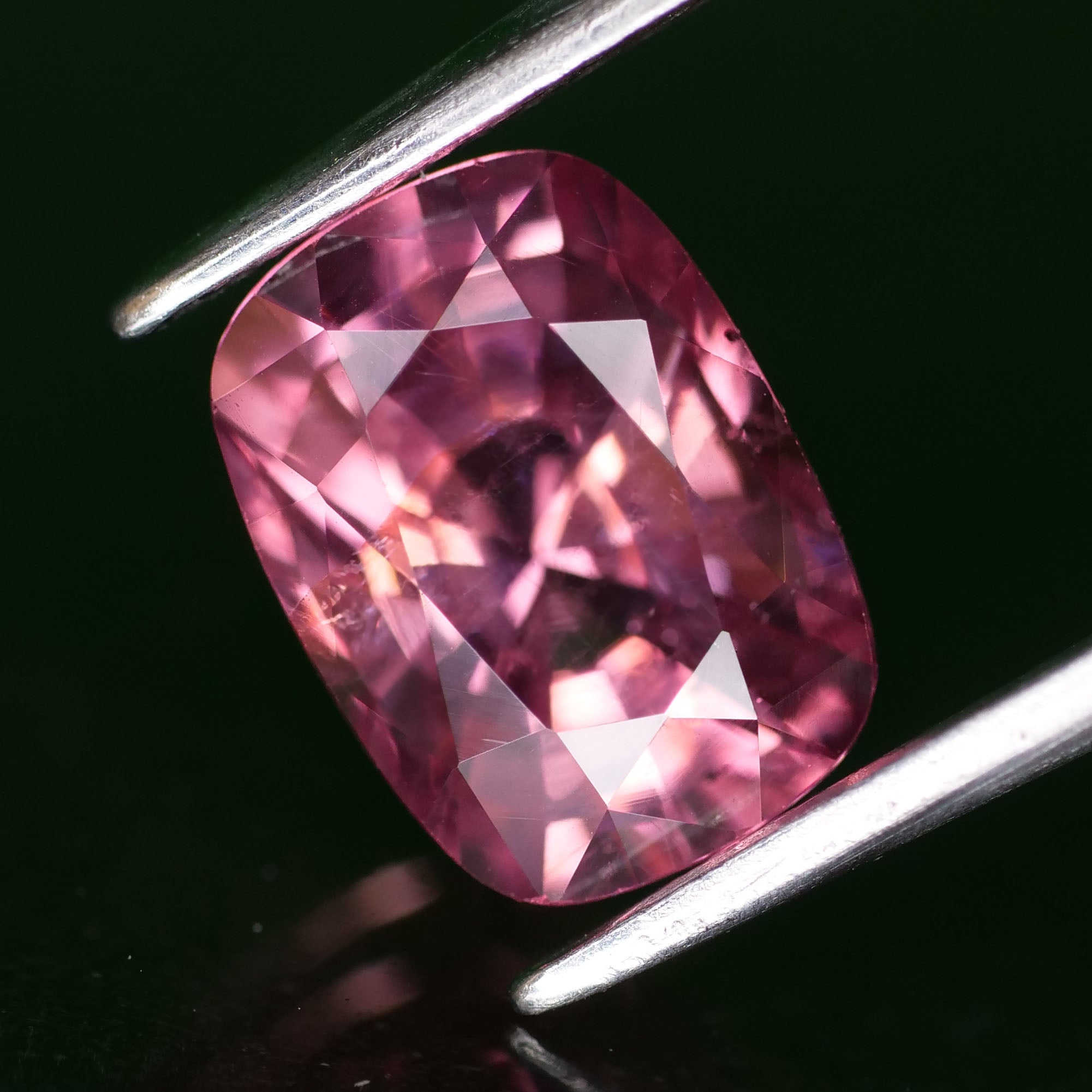 Pink Spinel | natural, candy pink color, cushion cut *8.8x6.5mm, VS, 2.3ct - Eden Garden Jewelry™