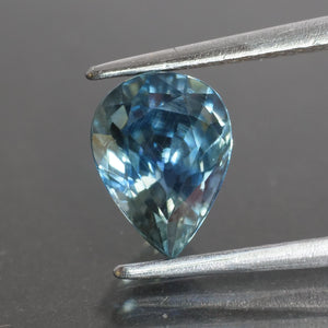 Blue Sapphire | IGI certified | natural, pear cut 8x6mm, VS 1.44ct - Eden Garden Jewelry™