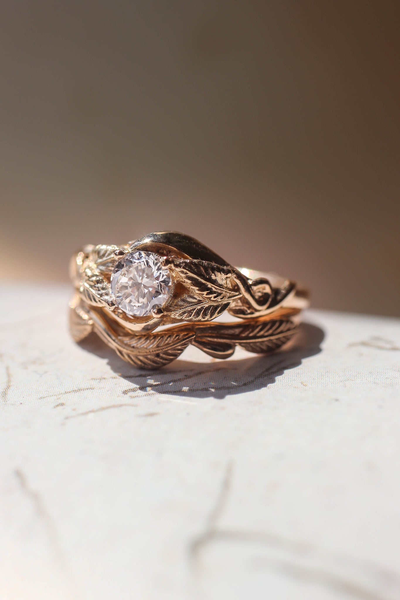 Twig wedding ring, matching band for Azalea - Eden Garden Jewelry™