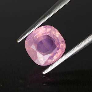 Sapphire opalescent | natural purplish pink, cushion cut *6x6mm, VS 1.2ct - Eden Garden Jewelry™