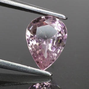 Pink Sapphire | IGI certified | natural, pear cut 8x6* mm, VS, 1.22 ct - Eden Garden Jewelry™