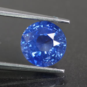 Blue Sapphire | natural, round cut 7.5 mm, VS, 2.2ct, Ceylon - Eden Garden Jewelry™