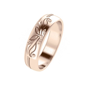 Man wedding band, matching wedding ring / Lida - Eden Garden Jewelry™