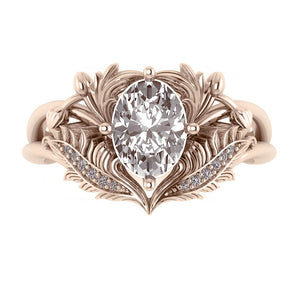 Adonis | oval gemstone setting - Eden Garden Jewelry™