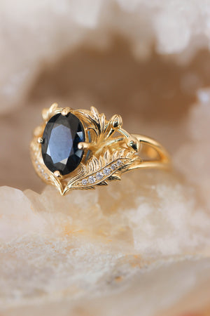 Adonis | oval gemstone setting - Eden Garden Jewelry™