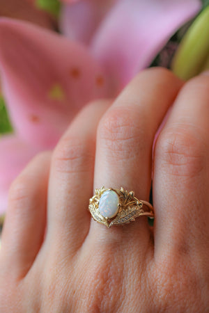 Adonis | oval gemstone setting - Eden Garden Jewelry™