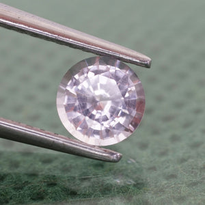 Sapphire very light pink color round VS 5mm 0.5 ct - Eden Garden Jewelry™