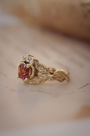 tourmaline ring pink