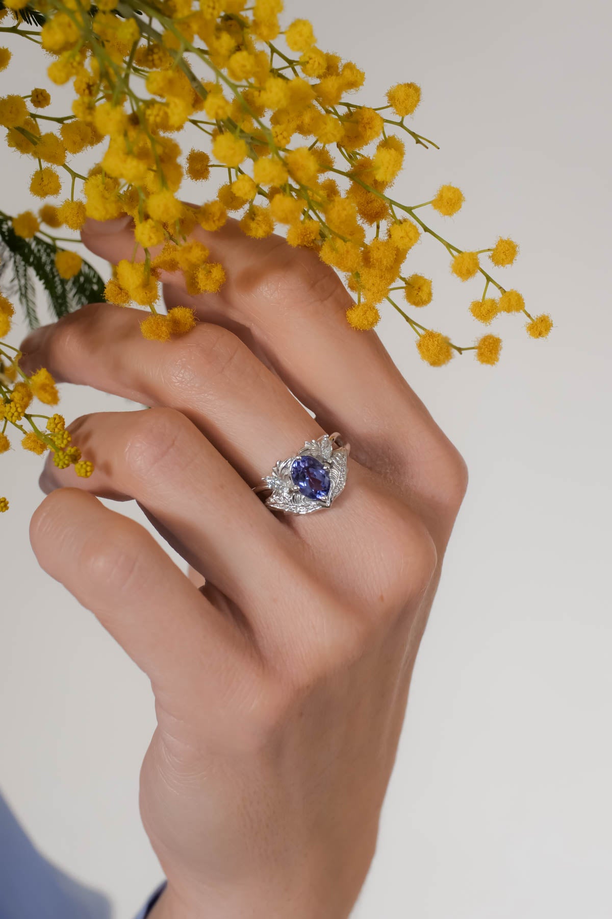 december birthstone tanzanite ring