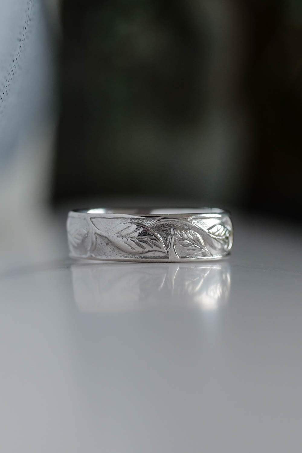  white gold wedding ring for man