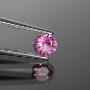 Sapphire | natural, pink, round cut 5 mm, VS 0.5 ct - Eden Garden Jewelry™