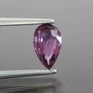 Sapphire | natural, purple, pear cut 7x 4.3 mm, VS 0.6ct - Eden Garden Jewelry™