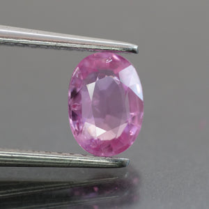 Sapphire | natural, pink, oval cut 7x5 mm, 1.08ct, Mozambique - Eden Garden Jewelry™