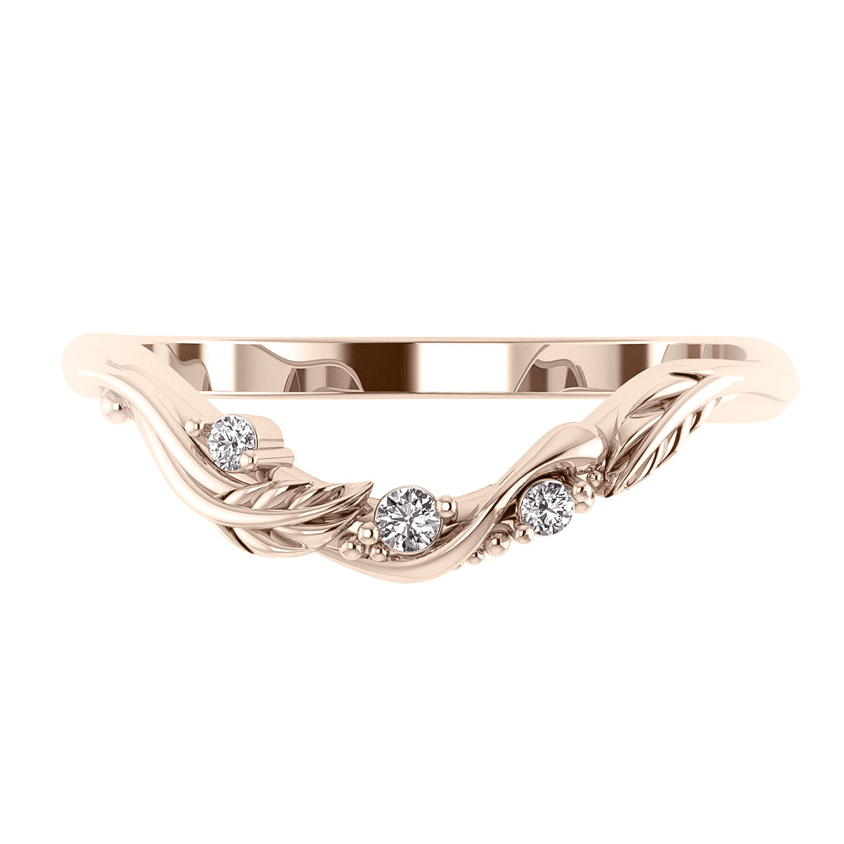 Matching wedding band for Undina: choose yours - Eden Garden Jewelry™