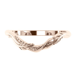 Matching wedding band for Undina: choose yours - Eden Garden Jewelry™